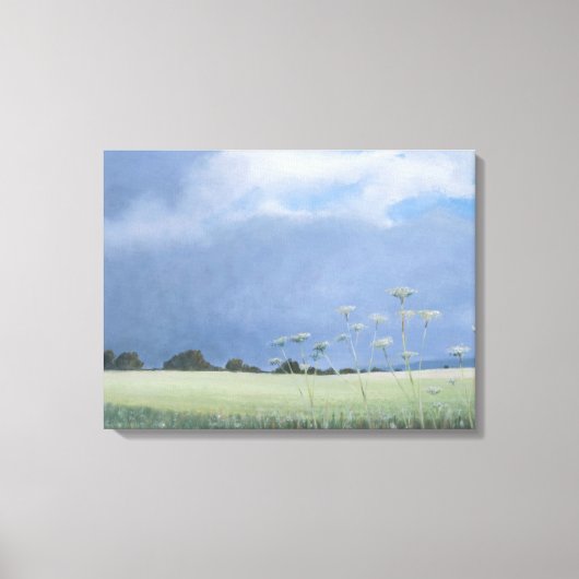 Cow Parsley 2012 Canvas Afdruk (Voorkant)