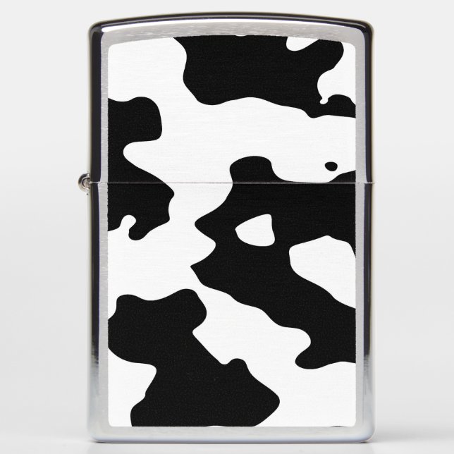 Cow Pattern Black en White (Voorkant)