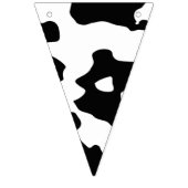 Cow Pattern Black en White Vlaggetjes (Tweede vlag)