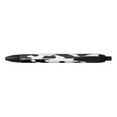 Cow Pattern Black en White Zwarte Inkt Pen (Achterkant)