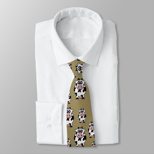 Cow Pattern Stropdas (Gebonden)
