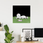 Cow & Pig Meteor Watch Poster (Thuiskantoor)