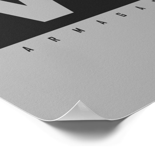 Cow Pop Art Poster in Black and White - Vegan (Hoek)