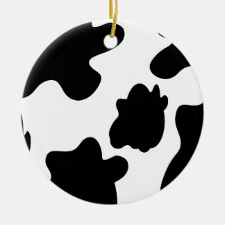 Cow Print Ornament