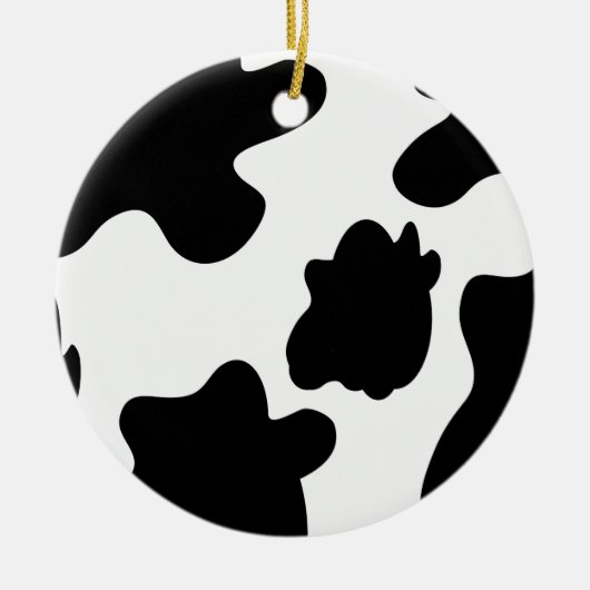 Cow Print Ornament (Voorkant)