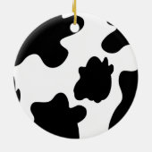 Cow Print Ornament (Achterkant)