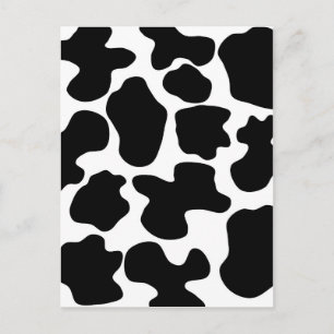 Cow Print Patroon Briefkaart