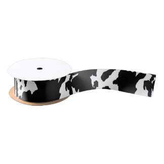 Cow Print Ribbon - Cowgirl Bow Ribbon Lint