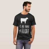 Cow Showing T-shirt (Voorkant volledig)