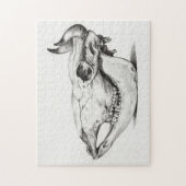 Cow skull by Jean Bernard Legpuzzel (Verticaal)