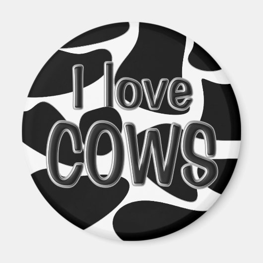 Cow Spots Magneet (Voorkant)