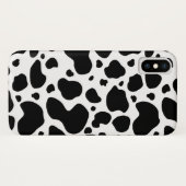 Cow Spots Pattern Black and White Animal Print Case-Mate iPhone Case (Achterkant (horizontaal))