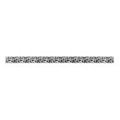 Cow Spots Pattern Black and White Animal Print Lint (Voorkant)