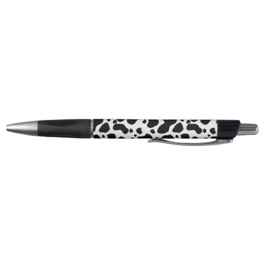 Cow Spots Pattern Black and White Animal Print Pen (Bodem)