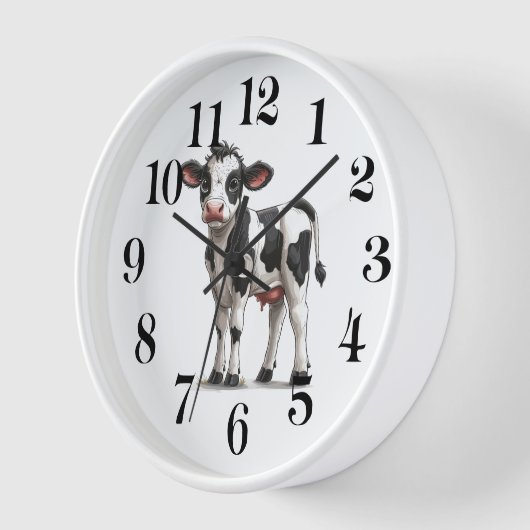 Cow Wall Clock (Hoek)