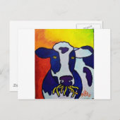 Cow Wow piliero Briefkaart (Voorkant / Achterkant)