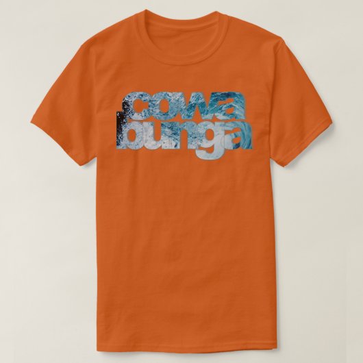 cowa bunga t-shirt (Design voorkant)