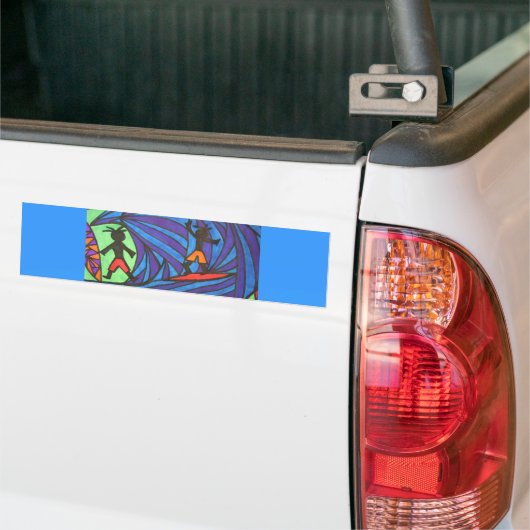 Cowabunga Bumpersticker (Op Truck)