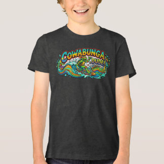 Cowabunga, dude! Tri-Blend shirt