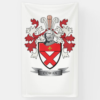 Cowan Family Crest Coat of Arms Spandoek