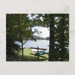 cowans gap state park pennsylvania Lake canoo Briefkaart