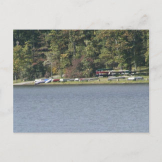 cowans gap state park pennsylvania Lake canoo Briefkaart