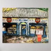 " Cowans Store " - Gemengde media Poster (Voorkant)