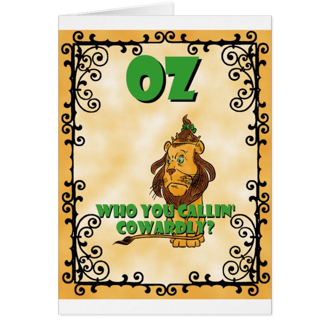 Cowarly Lion (Voorkant)