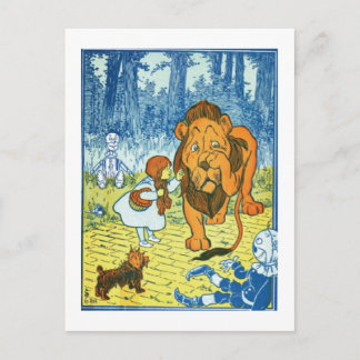 Cowarly Lion Briefkaart