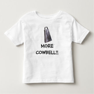 Cowbell, MEER COWBELL! - Gepersonaliseerd Kinder Shirts