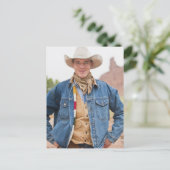 Cowboy 12 briefkaart (Staand voorkant)