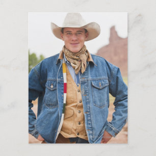 Cowboy 12 briefkaart
