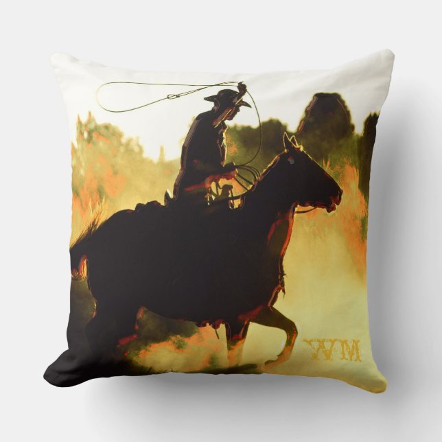 Cowboy 1 Coussin (Recto)
