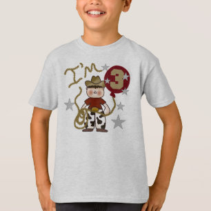 Cowboy 3rd Birthday T-shirt