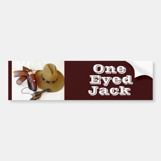 Cowboy Action Shooter Alias Bumpersticker (Voorkant)