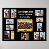 Cowboy Action Shooting Event Aangepaste Posters (Voorkant)