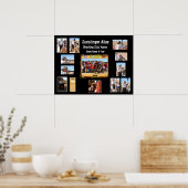 Cowboy Action Tir Événement Affiches personnalisée (Cuisine)