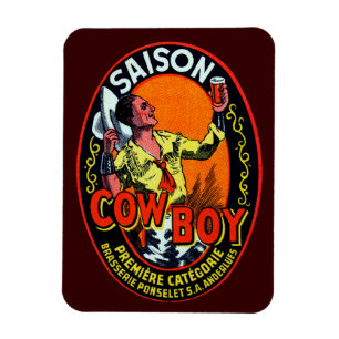 Cowboy Ale Magneet