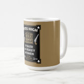 Cowboy Amerikaans Frontier Saloon Koffiemok (Voorkant rechts)