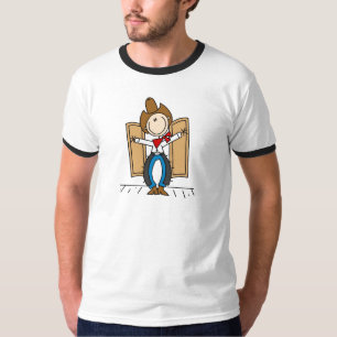 Cowboy au Saloon Tshirts et Cadeaux