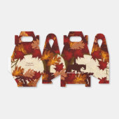 Cowboy Autumn Gable Party Bedankdoosjes (Uitgevouwen)