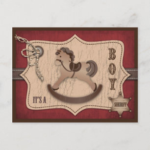 Cowboy Baby Briefkaart