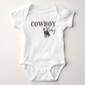 Cowboy baby romper (Voorkant)