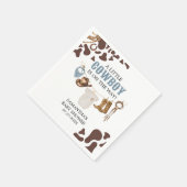 Cowboy Baby shower Servet (Hoek)