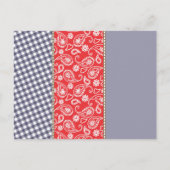 Cowboy Baby shower Wensen voor Baby Kaart (Achterkant)