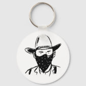 Cowboy Bandit Sleutelhanger (Voorkant)