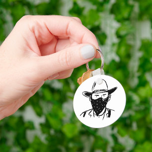 Cowboy Bandit Sleutelhanger