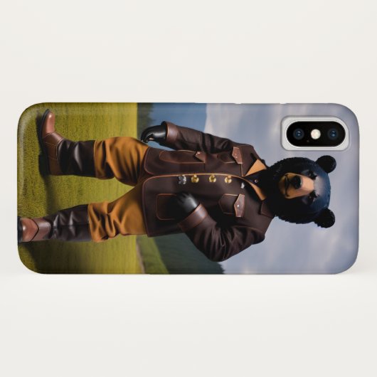 Cowboy beer Case-Mate iPhone case (Achterkant (horizontaal))