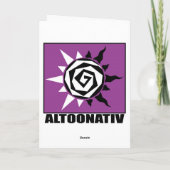 Cowboy Birthday-kaart Kaart (Achterkant)