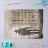 Cowboy Blessing Western Man Tissuepapier (Craft)